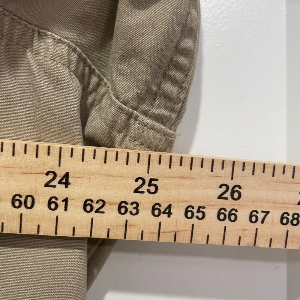 Brooks Brothers Vintage Trailcloth Safari Jacket 42S Khaki Tan Cotton Field Coat